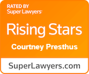 Logo for Superlawyers - Courtney Presthus
